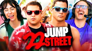 22 JUMP STREET 2014 MOVIE REACTION FIRST TIME WATCHING Full Movie Review  End Post Credits [upl. by Tristas]