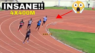 Mens 4X400M Relay Final  Kenya Athletics Meeting 2022 [upl. by Hacim]