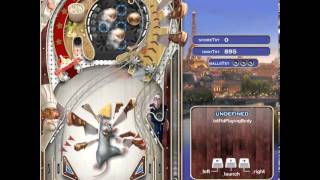 Ratatouille Pinball  Flash Game  Casual Gameplay [upl. by Lauralee]