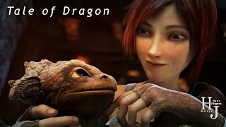 Open Movie Sintel with Song Tale of Dragon  Part 1  Hans Jürgens [upl. by Buchheim]