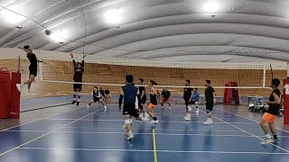 Jul 13 2024 PVL Short Kings Tourney at HJSC  Playoffs Tier 1 Finals Dannys Team vs Honkers Set 1 [upl. by Arva]