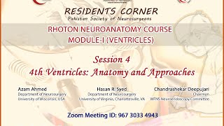 Rhoton Neuroanatomy Course Module I Session IV [upl. by Jasmina]