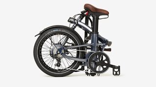 Decathlon BTWIN EFold 900 electric bike with a folding design 55km pedalassist range launched [upl. by Bartel]