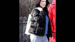 Neve Campbell  On set of Sworn to Silence in Toronto  Feb 08 2012 [upl. by Leonie]