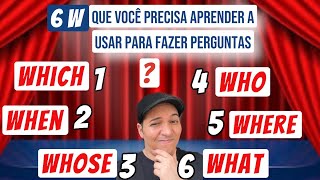 PRONOMES INTERROGATIVOS EM INGLÊS [upl. by Yann]