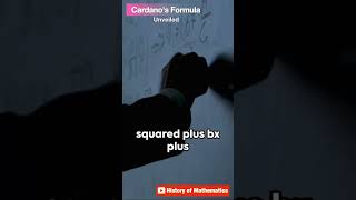 Cardanos Formula Unveiled [upl. by Devaj]