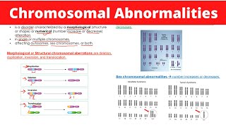 Chromosomal Abnormalities  Cell Cycle  Genetics [upl. by Sobmalarah]