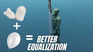 How QUICKLY IMPROVE Freediving Equalization With EQ Tool and Balloon [upl. by Brnaba]