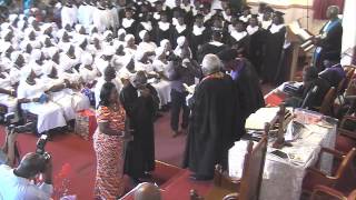 Induction Service Rev Peter Kofi Nyarkoh  Trinity Presbyterian Church of Ghana London 05072015 [upl. by Edaj401]