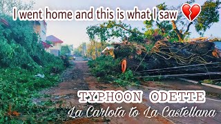 TYPHOON ODETTE Rai aftermath  La Carlota to La Castellana  House amp Farm  Negros Occidental 🇵🇭 [upl. by Kirchner]