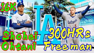 【ドジャースの大谷翔平 16K・フレディ・フリーマン 300 HRs 】ロサンゼルス・ドジャース vs サンディエゴ・パドレス 大谷翔平 freeman dodgers ohtani [upl. by Zacharia]