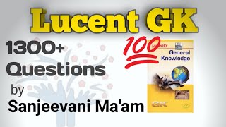 Lucent GK 1300 questions for all Government Exams full book explained Pdf [upl. by Nared]