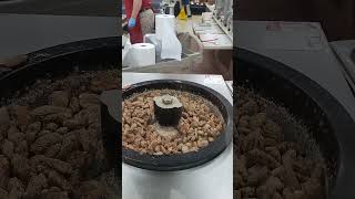 How they sugar coat the pecans at BUCEES bucees satisfying asmr [upl. by Efinnej]