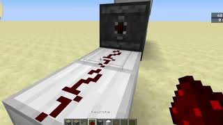 How to make a 3x3 piston door in Minecraft Java 112 [upl. by Auqenahc]