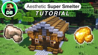 Minecraft Super Smelter Tutorial How to build 116 amp 117 [upl. by Ogilvie]