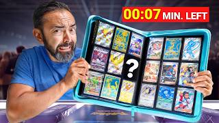 Complete Set in 245 Min or Lose It All Pokemon Card Challenge [upl. by Rubina]