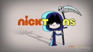 Nicktoons UK Halloween Idents 2017 [upl. by Attiuqaj]