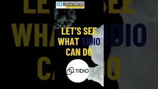 Transform Sales amp Support with Tidio AI Chatbot shorts codeautomation Tidio [upl. by Ruscher]