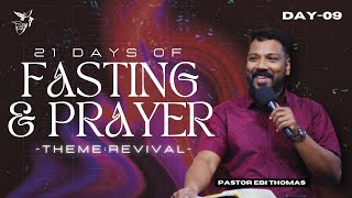 21 Days of Fasting amp Prayer  Day9  2nd Session   01102024  EFPH Church [upl. by Benioff]