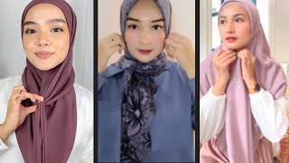 TUTORIAL TUDUNG BAWAL – 5 CARA PAKAI TUDUNG BAWAL SIMPLE DAN CANTIK TERKINI 2022 [upl. by Gotthelf]