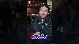 Aston Villa are top of the Champions League  Aston Villa 20 Bologna in the Champions League avfc [upl. by Bevvy841]