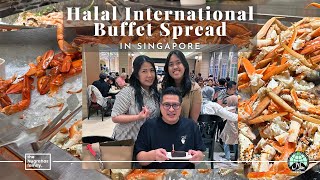 SINGAPORE HALAL INTERNATIONAL BUFFET SPREAD ENGIND [upl. by Nelloc]