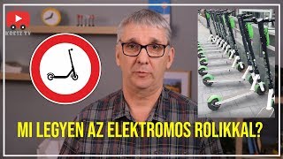 🛴 Elektromos rollerek az utakon 🛴 Mit mond a KRESZ és mi a megoldás 🤔 [upl. by Herbie899]