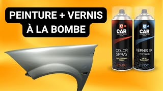 Peinture ECAR à la bombe et vernis 2K EC3000 [upl. by Nylknarf494]