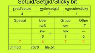 SADS SetUid and SetGUID and sticky bit Linux File Permissions [upl. by Cathie466]