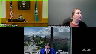 Bothell Municipal Virtual Courtroom [upl. by Yatnoed643]