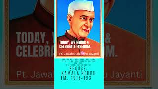 Pt Jawaharlal Nehru Jayanti 2024  the first prime minister of India 🇮🇳 birthanniversary [upl. by Rafe]