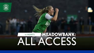 Hibs Women 2 Hearts 0  Meadowbank ALL ACCESS [upl. by Ettedualc675]