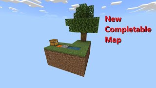 New Beatable Skyblock Map Bedrock Download Link in Description [upl. by Lombardy]