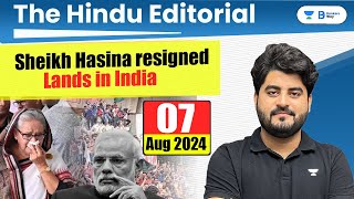 7 August 2024  The Hindu Analysis  The Hindu Editorial  Editorial by Vishal sir  Bank  SSCUPSC [upl. by Bast]