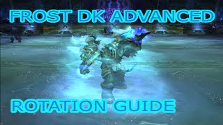 Shadowlands Frost DK Advanced Rotation Guide 90 Raid ST and Cleave [upl. by Pavlish]