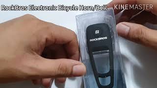 RockBros Bicycle Horn [upl. by Yenitirb]