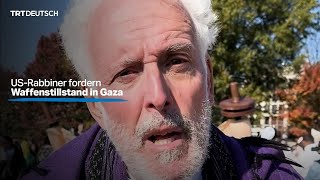 USRabbiner fordern Waffenstillstand in Gaza [upl. by Faux]