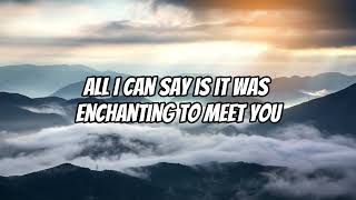 Enchanted Cover Lyric Acoustic Karaoke Taylor Swift [upl. by Nhoj]