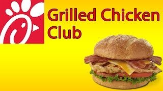 ChickFilA Grilled Chicken Club ♦ The Fast Food Review [upl. by Nirot639]