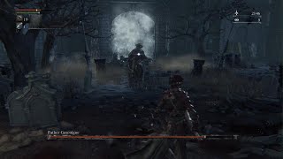 Bloodborne Father Gascoigne Boss Fight [upl. by Gwendolyn]