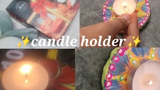 candle holder youtube youtubeshorts art diy [upl. by Eula252]