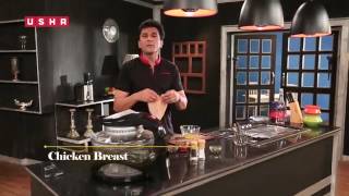 MasterChef Vikas Khannas Chicken Roulade Recipe [upl. by Atinra661]