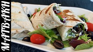 2 Healthy Tortilla Wraps Recipe  2 مزے دار چکن ریپ [upl. by Bogie]