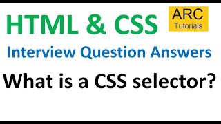 HTML CSS Interview Questions and Answers  5  html css interview questions freshers [upl. by Dredi]