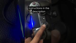 How to change Dualshock 4 light bar colour 😲 [upl. by Lehcear]