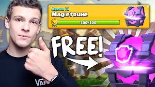 OMG Kostenlose Magietruhe öffnen 😨  Clash Royale Deutsch [upl. by Aylatan]