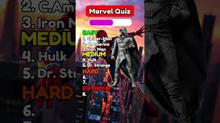 PROVE Youre a TRUE Marvel Fan in 1 Minutes shorts quiz trivia [upl. by Akirdnas116]