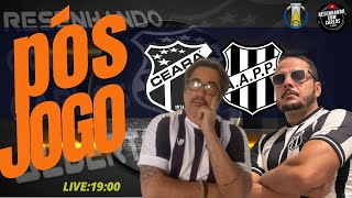 Live Pós Jogo  Ceará x Ponte Preta [upl. by Biegel]