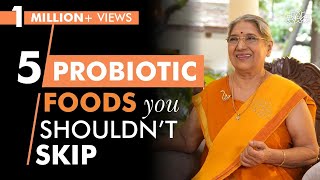 The best Probiotic foods to improve gut health  Dr Hansaji Yogendra [upl. by Lehmann]