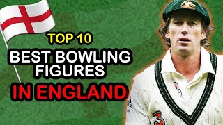 Best Bowling Figures In England In Test Cricket  Top 10 [upl. by Gaskin417]